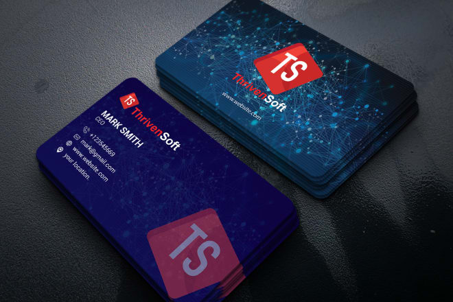 I will discover luxury business card design