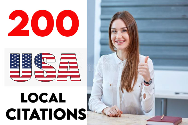 I will do 200 USA local citations and directory submission