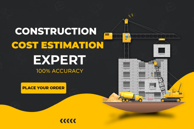 I will do accurate material take off and construction cost estimate