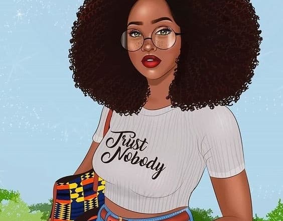 I will do african american kids book illustration