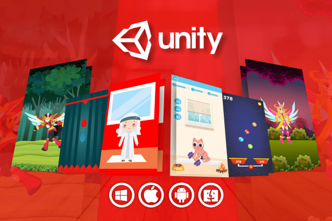 I will do amazing game development or reskin in unity 3d and buildbox
