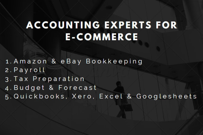 I will do bookkeeping for ecommerce business