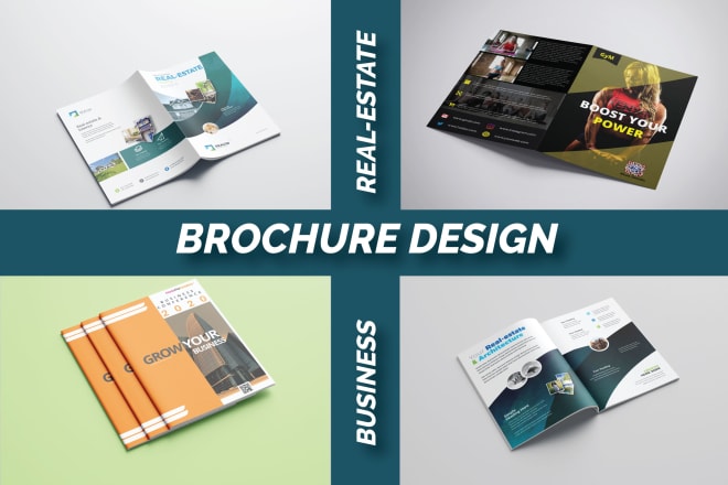 I will do business brochure, corporate, trifold, bifold brochure design