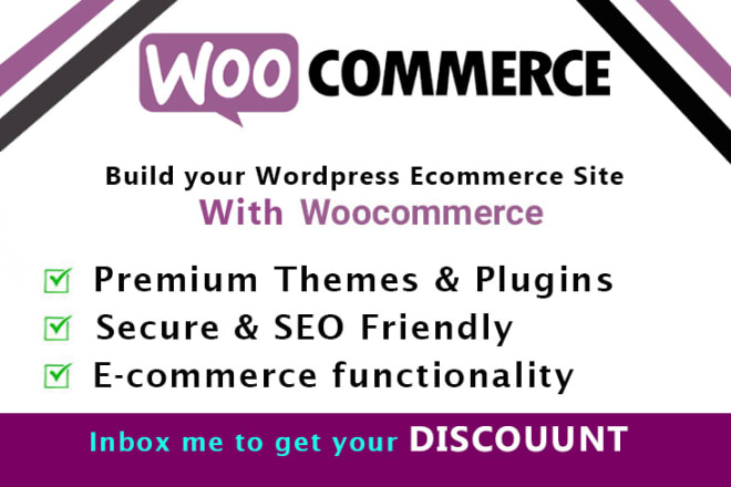 I will do business website, wordpress ecommerce website or ecommerce store