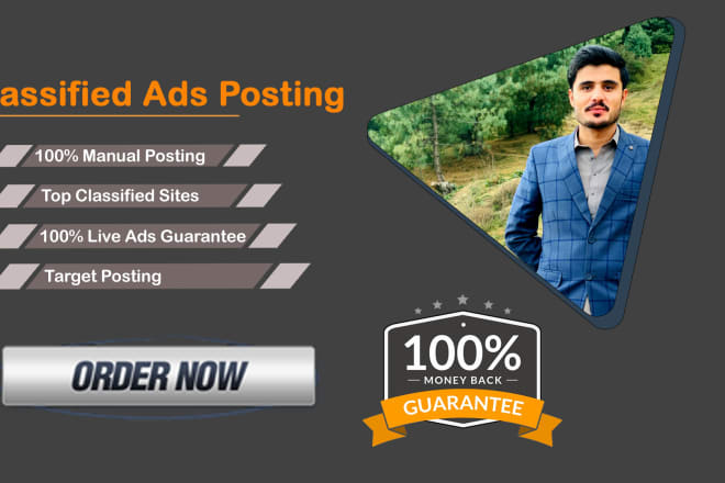 I will do classified ad posting on world classified ad sites