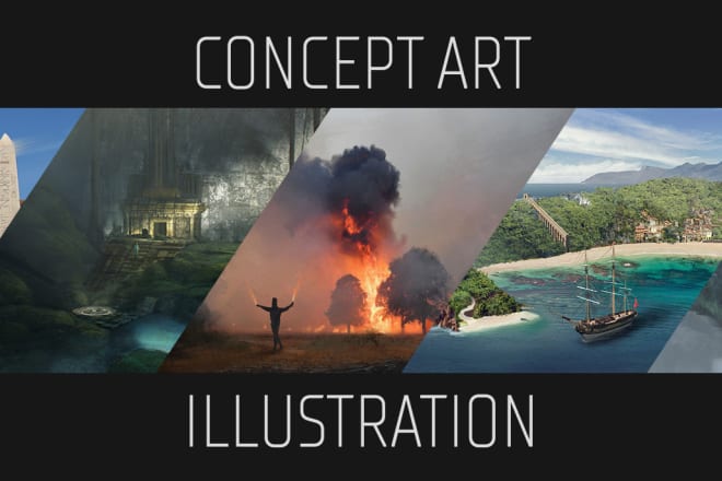 I will do concept art of environment