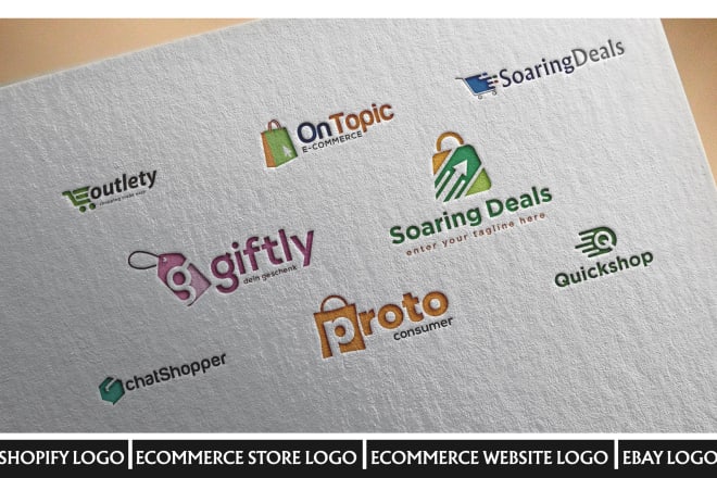 I will do creative shopify ecommerce logo for online store or website