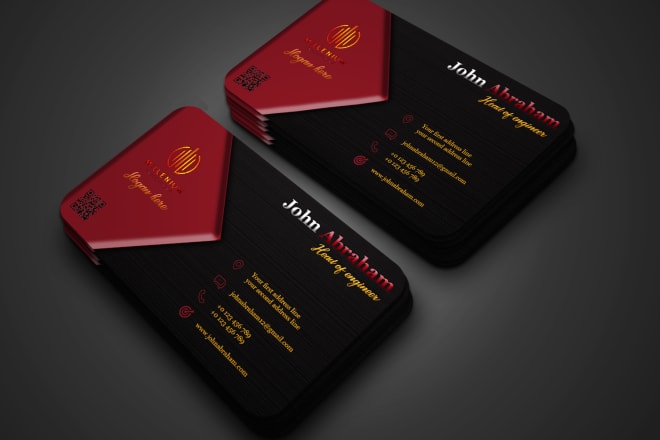 I will do creative visiting card, business card, custom design