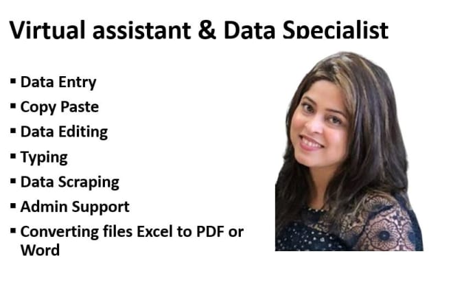 I will do data entry, data scraping, copy paste jobs, typing work