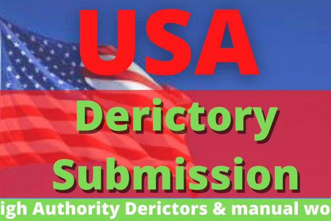 I will do directory submission for your business