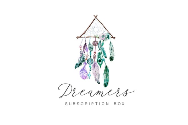 I will do dream catcher logo design