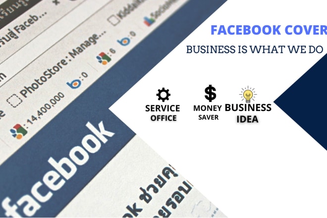 I will do facebook cover and animated static for you