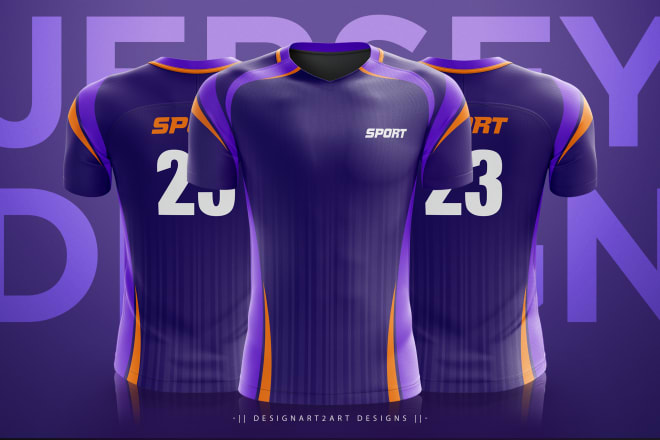 I will do gaming, sport or any custom jersey design