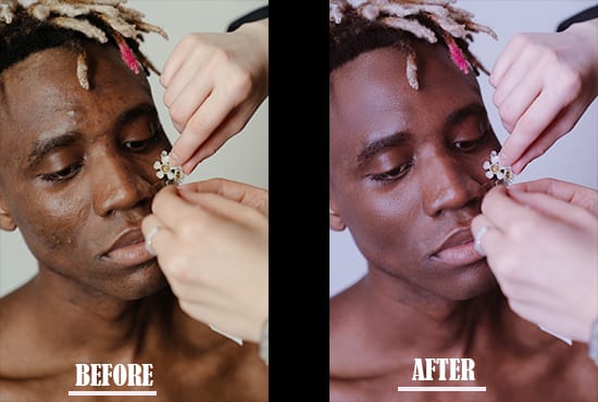 I will do good photo editing and retouching for you