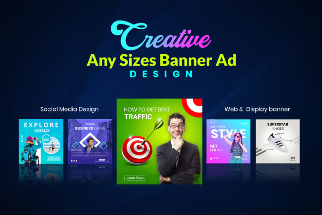 I will do google ads, facebook cover, web affiliate banner design