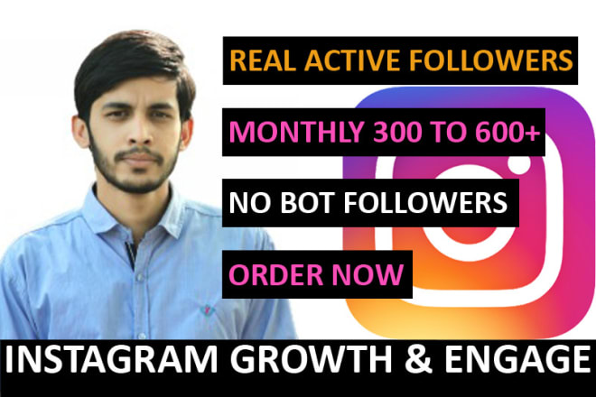 I will do instagram marketing for fast organic growth