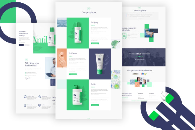 I will do landing page, elementor landing page design, lander