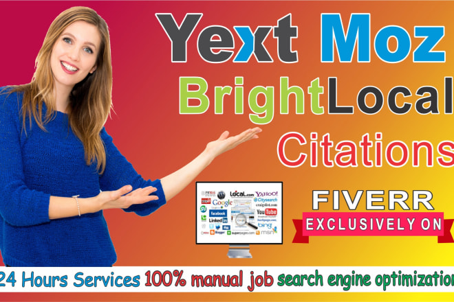 I will do manually top brightlocal and yext citations