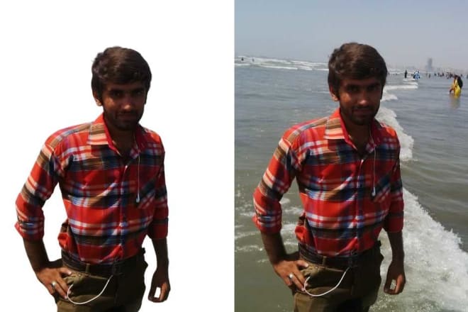 I will do photograph correcting, image background removal