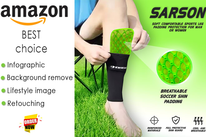 I will do photoshop work amazon product photo infographic lifestyle