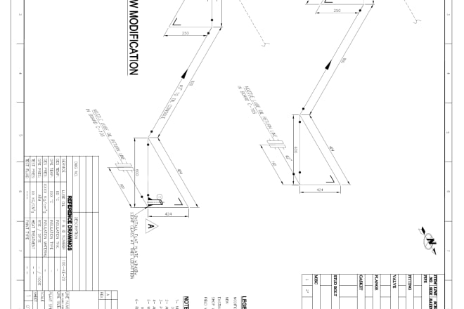 I will do piping isometric drawing