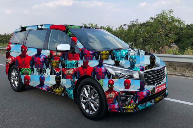 I will do professional car wrap design