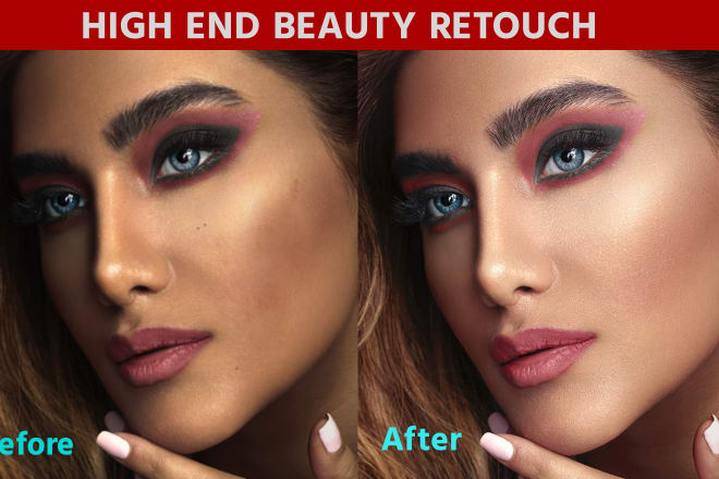 I will do professional high end photo retouching portrait photo editing
