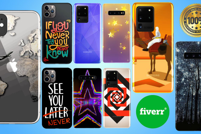 I will do professional phone case designs