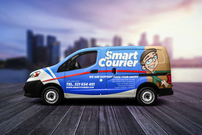 I will do professional vehicle wrap design for any vehicle