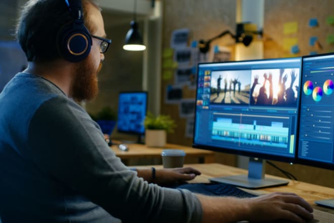 I will do professional video editing, color grading, cinematic look