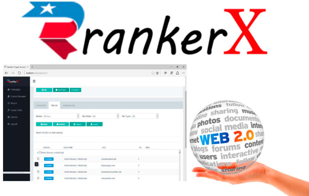 I will do rankerx premium backlink building