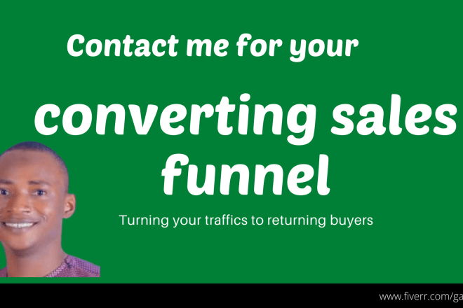 I will do sales funnel on samcart, thrivecart, katra, kajabi, clickfunnel sales funnel