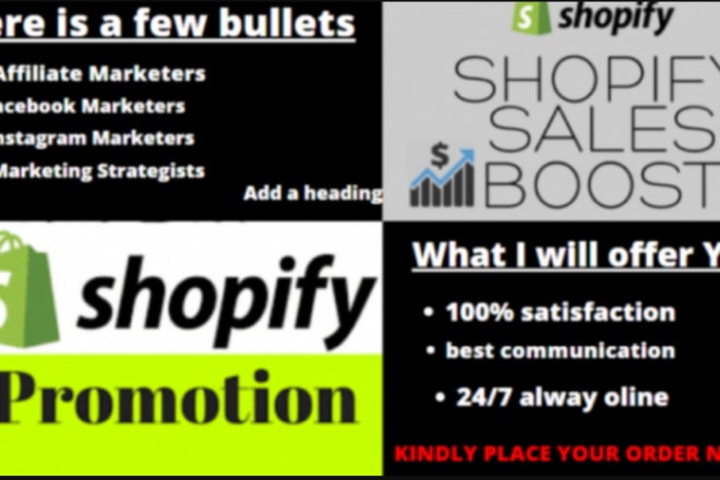 I will do shopify promotion, esty and klaviyo ecommerce email marketing campaign flows