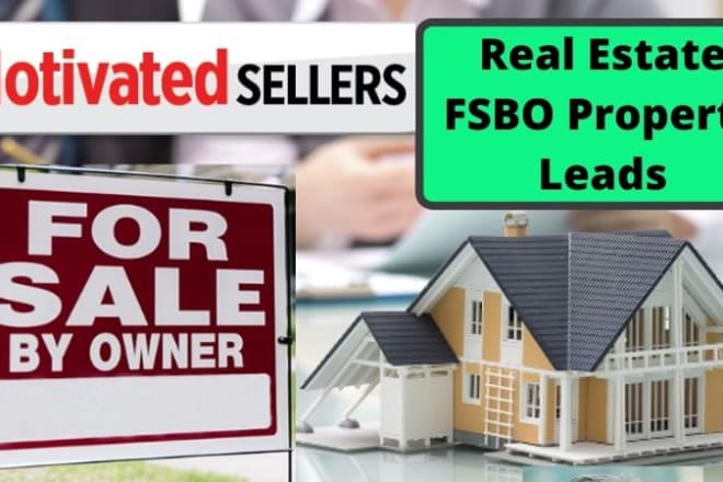 I will do skip tracing real estate fsbo leads