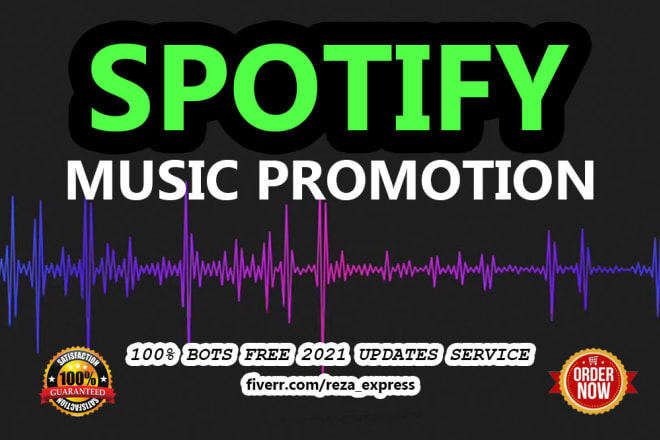 I will do spotify promotion and organically viral your music