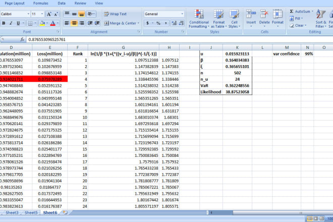 I will do statistics econometrics finance for your business