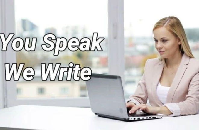 I will do the audio transcription and video transcription