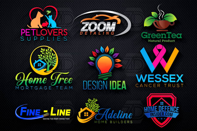 I will do unique business logo design and branding