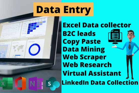 I will do web and niche data scraper and b2c leads