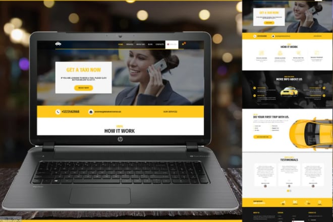 I will do web design and build complete website