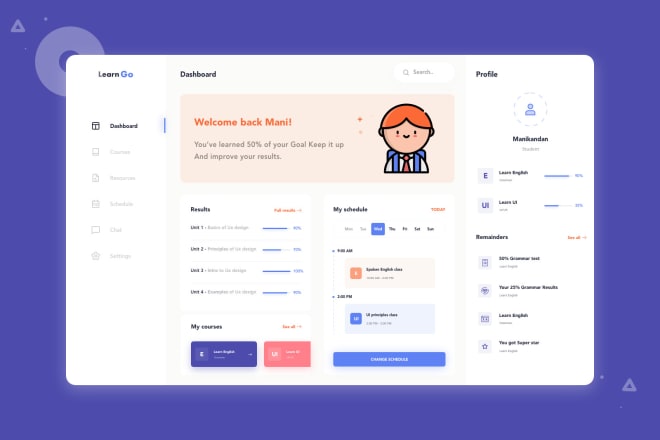 I will do website design, web app saas