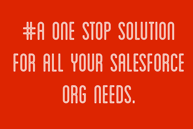 I will do whatever it takes to automate your business on salesforce