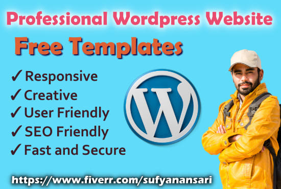 I will do wordpress website design or wordpress customization