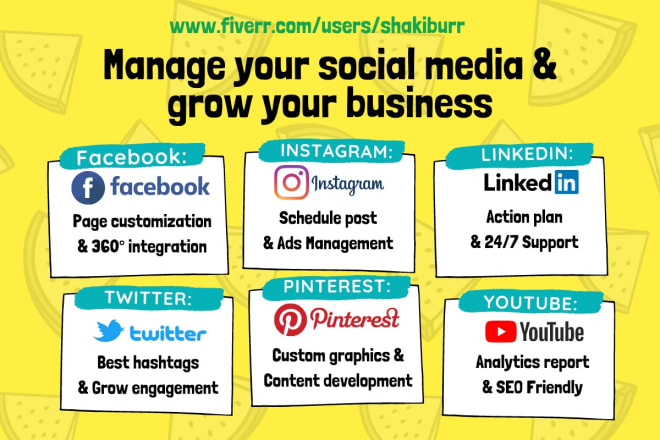 I will do your social media management