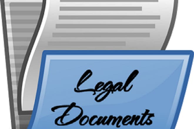 I will draft legal contracts, agreements, wills, deeds or any legal document