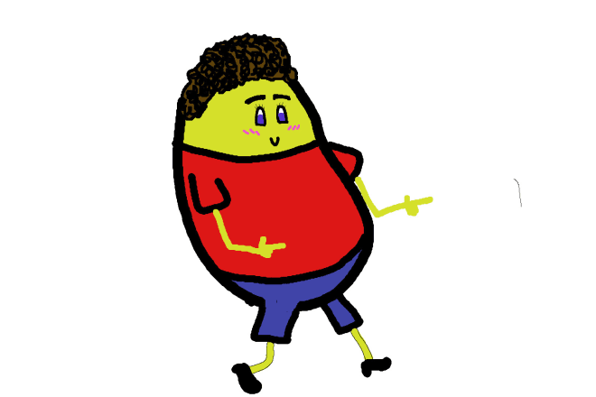 I will draw a potato man that looks kinda like u