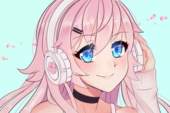 I will draw anything you want in anime style