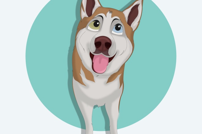 I will draw caricature disney style your pet