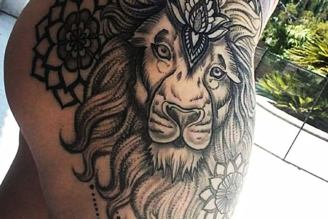 I will draw detailed custom tattoo design