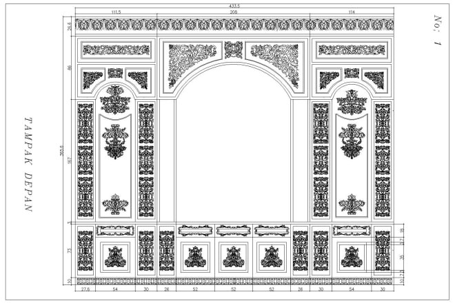 I will draw furniture with enginer drawing using autocad